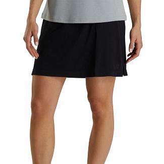 Women's Footjoy Golf Skirt Black NZ-674714